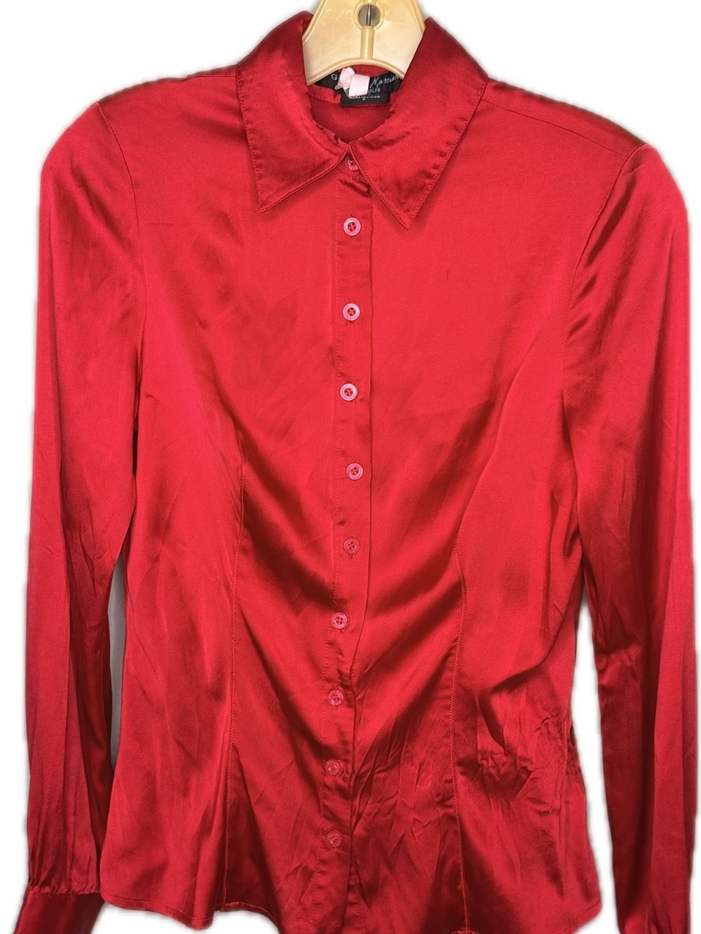 Guess by Marciano Red Blouse